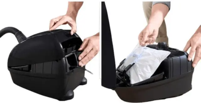 Bosch BGB38BA1 Ηλεκτρική Σκούπα 600W με Σακούλα 4lt Μαύρη 2