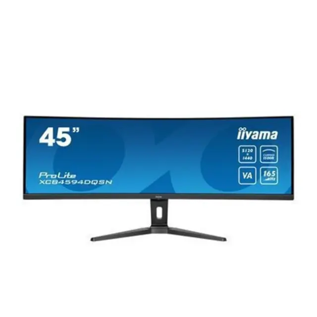 Iiyama Monitor 45" Prolite XCB4594DQSN UltraWide Curved VA QHD 165Hz (XCB4594DQSN-B1)