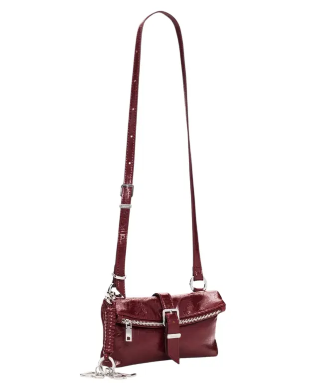 Desigual - Γυναικείο Τσαντάκι Ώμου / Χιαστί Mone Cluth Micro 26WAYP06-3032 Μπορντό 2