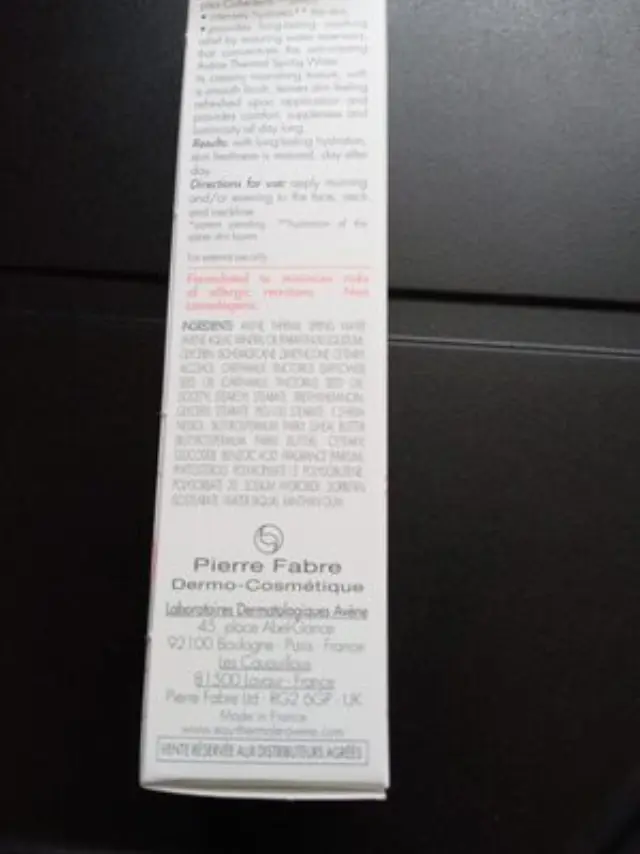 Avene Eau Thermale Hydrance Rich, Ενυδατική Κρέμα Προσώπου Πλούσιας Υφής, 40ml 2