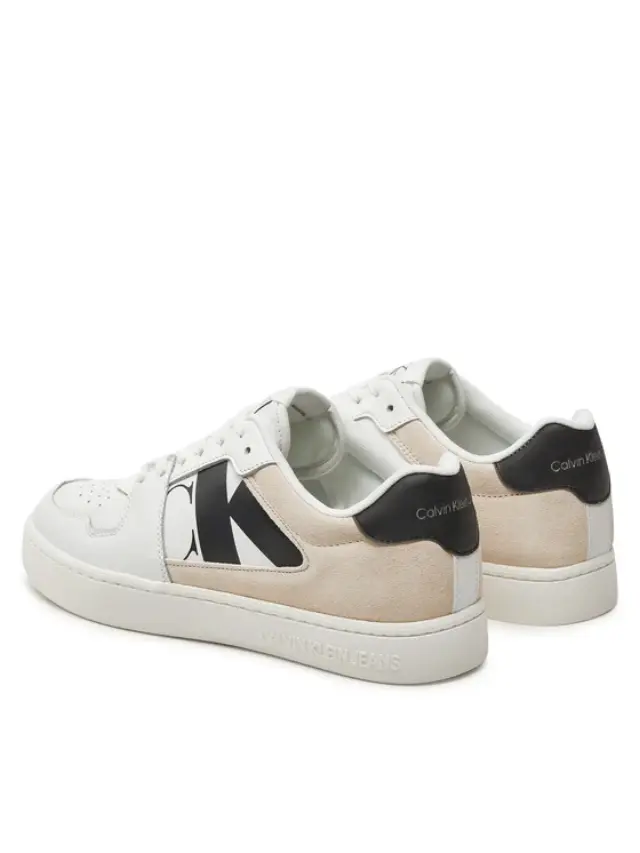 Calvin Klein - Ανδρικά Sneakers Classic Cupsole Low Laceup Nbs YM0YM01002-01W Λευκό 3