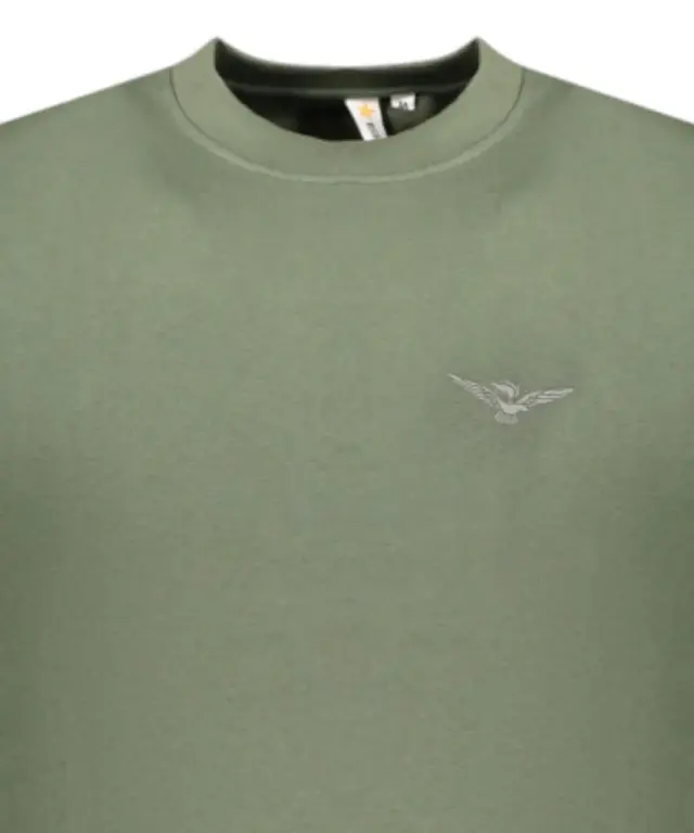 Accademia Militare - Ανδρικό Φούτερ Fleece W5S616-7014-058 Πράσινο 3