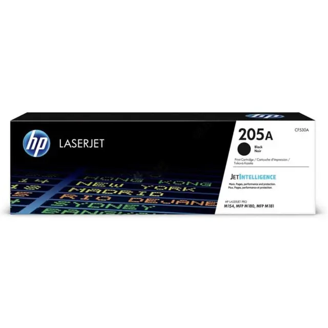 HP 205A LaserJet Black Toner (1.1k) (CF530A) (HPCF530A) HEWLETT PACKARD