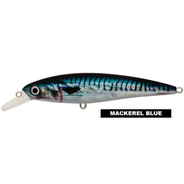 Τεχνητό Akami Real Minnow 10cm Mackerel Blue