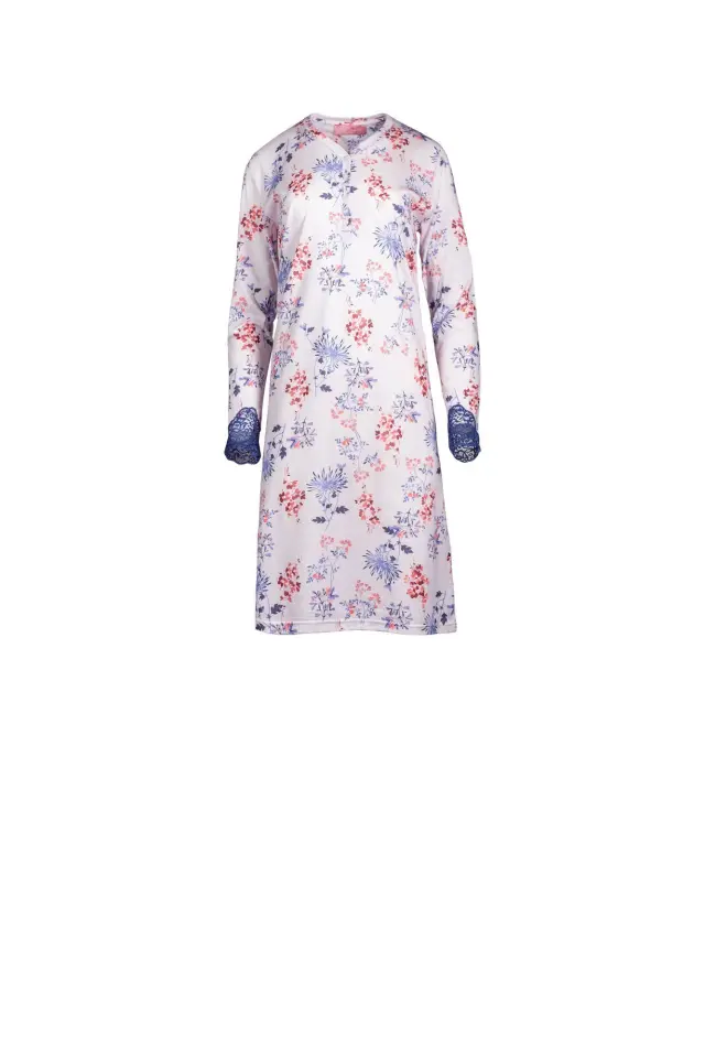 W617 - Type - NIGHTGOWN BLUE FLOWERS 3