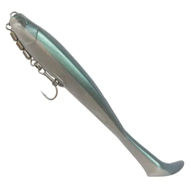 Σιλικονούχο Fiiish Pit Swimmer Νο 5 Combo – Μαλακό Τεχνητό Υψηλής Απόδοσης για Ρηχά Νερά PS7531 - Pearl Blue