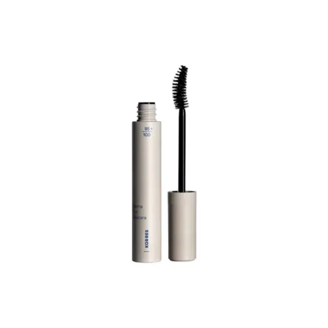 Korres Drama Curl Mascara 01 Black, Μάσκαρα Σμίλευσης Βλεφαρίδων για Άμεση Ανύψωση 13ml