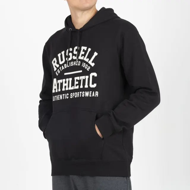 Russell Athletic Pullover Hoodie (A2019-2-099) - Μαύρο 3