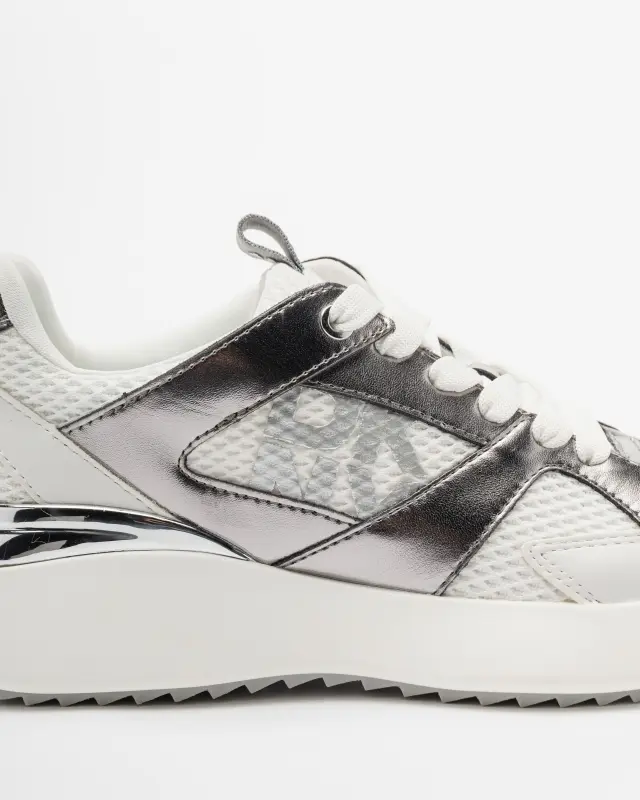 Γυναικεία Sneakers Dkny Zofi K1599546 White/Nickel Άσπρο - 37 2