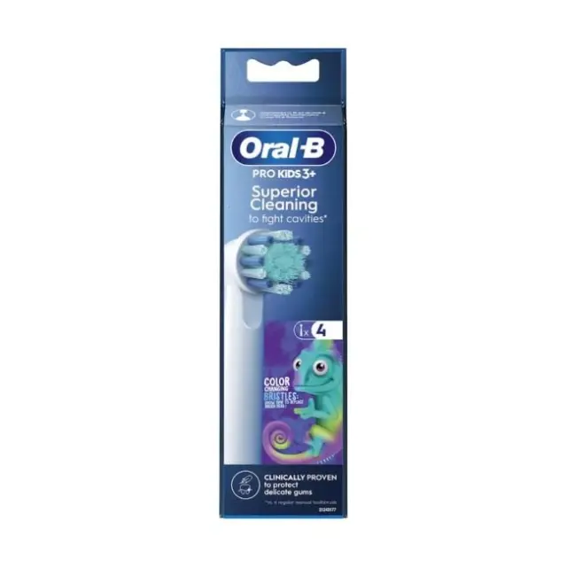 Oral-B Kids Chameleon Ανταλλακτικά Κεφαλάκια Ηλεκτρικής Οδοντόβουρτσας