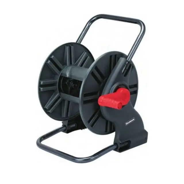 Πλαστικό καρούλι τροχήλατο για 60m Λάστιχο Φ1/2″ ή Φ5/8″ ή Φ3/4″ Benman 77177