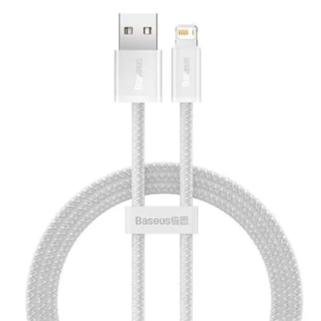 Baseus Dynamic Series Fast Charging Data Cable USB-A - Lightning 2.4A 1m White