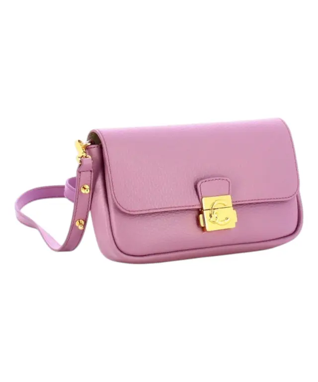 Coccinelle - Γυναικεία τσάντα Ώμου C-Me Lock Mini Bag E5U4K520101-P19 Λιλά 3