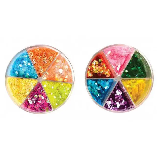 Junior Χρυσόσκονη Glitter 60gr Aλατιέρα 6 Neon Χρώματα (137857)