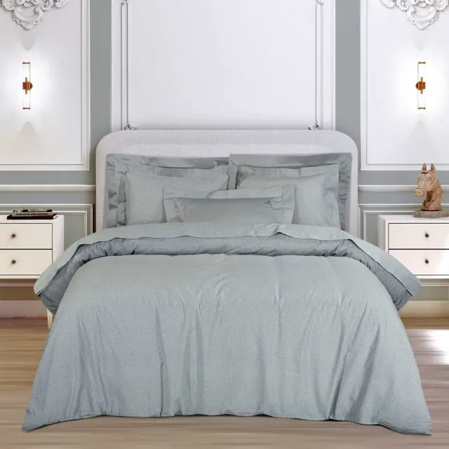Παπλωματοθήκη King 240x260 Greenwich Polo Club Loft 2391 Grey 100% βαμβακερό