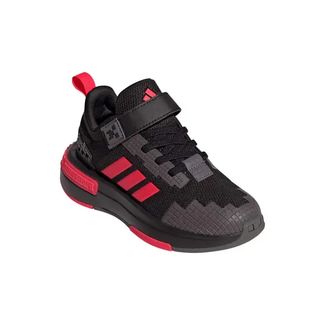 adidas Sportswear Boy's Minecraft Pro Elastic Laces C Μαύρο - Κόκκινο KK4643 (adidas Sportswear) 3