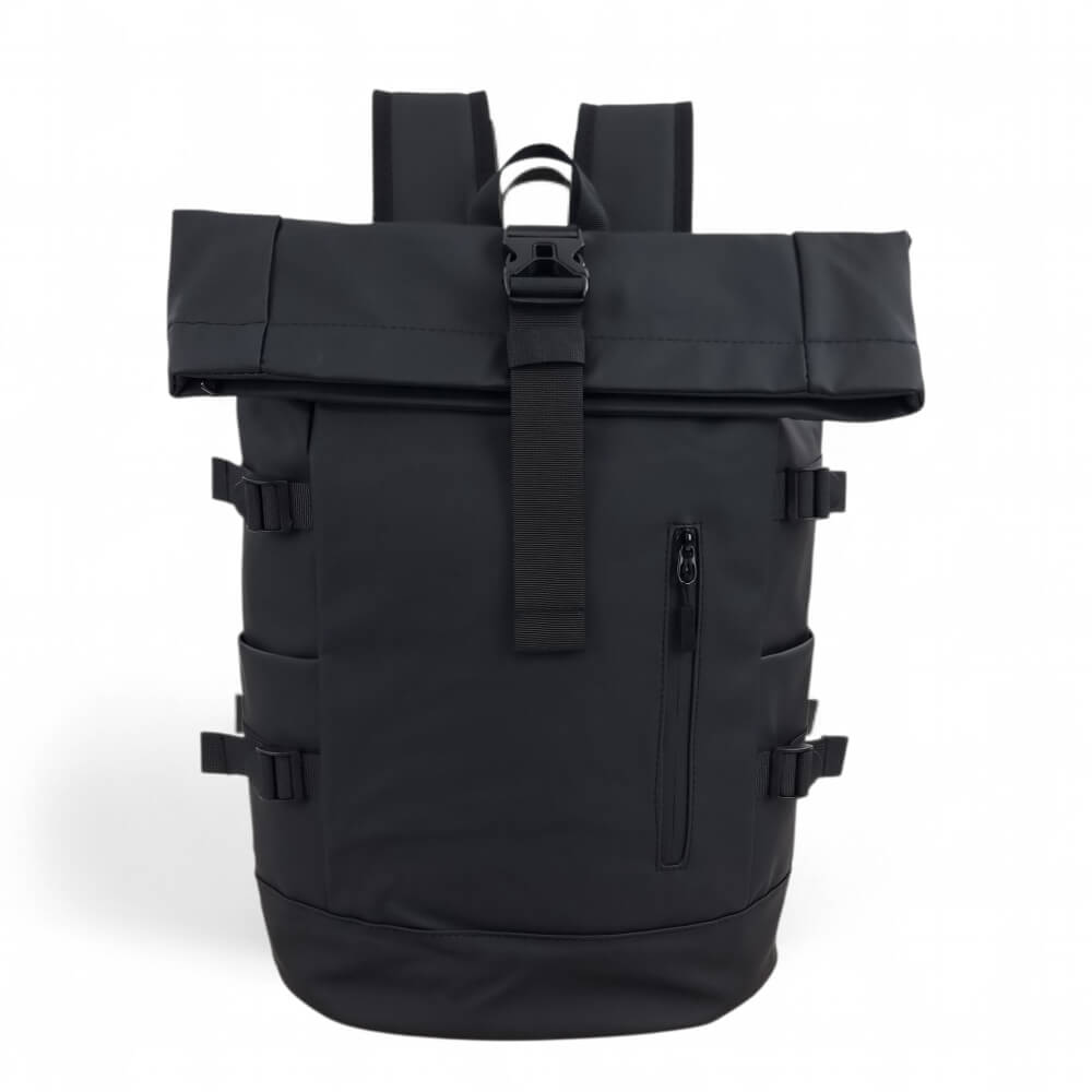 Αδιάβροχο Σακίδιο Πλάτης Rolltop MCAN M-158 για Laptop 15.6” | 30×17×45cm - Πράσινο