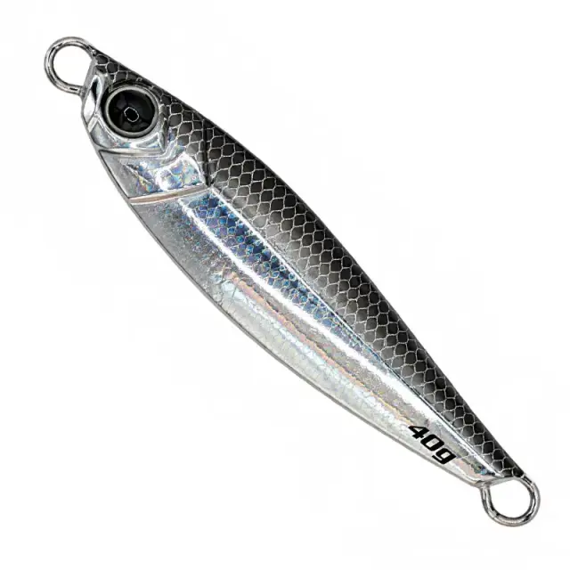 Πλάνος Jigging Pro Micro Jig MJ127 Slow Fall 40g #1 Black