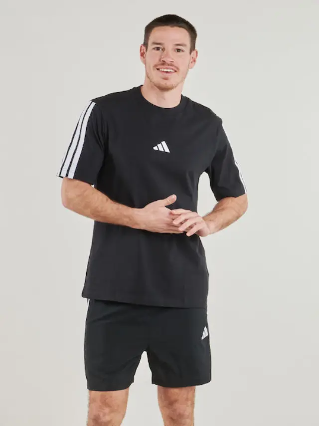 adidas T-shirt Μαύρο - 2XL 3