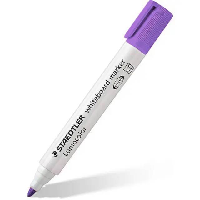 Staedtler Lumocolor Μαρκαδόρος Ασπροπίνακα - Μωβ