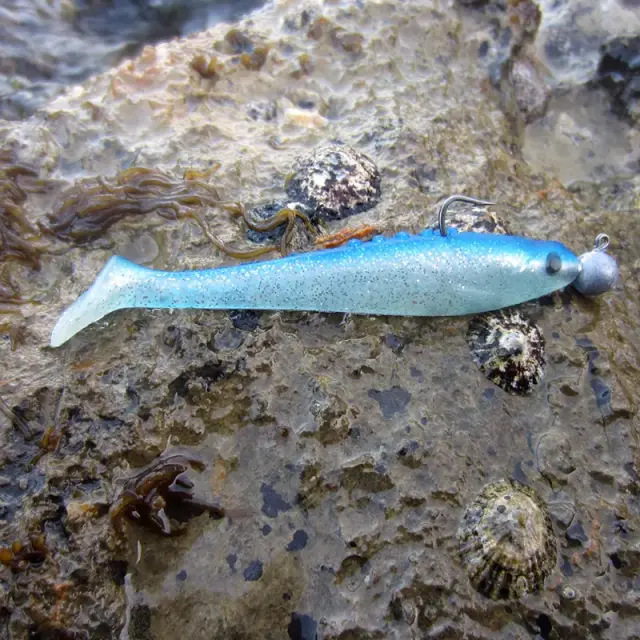 Ψαράκι Σιλικόνης Dragon V-Lures Lunatic Shad για Spinning & Τεχνητό Δόλωμα 7.5cm 01-301 - 15τμχ 2