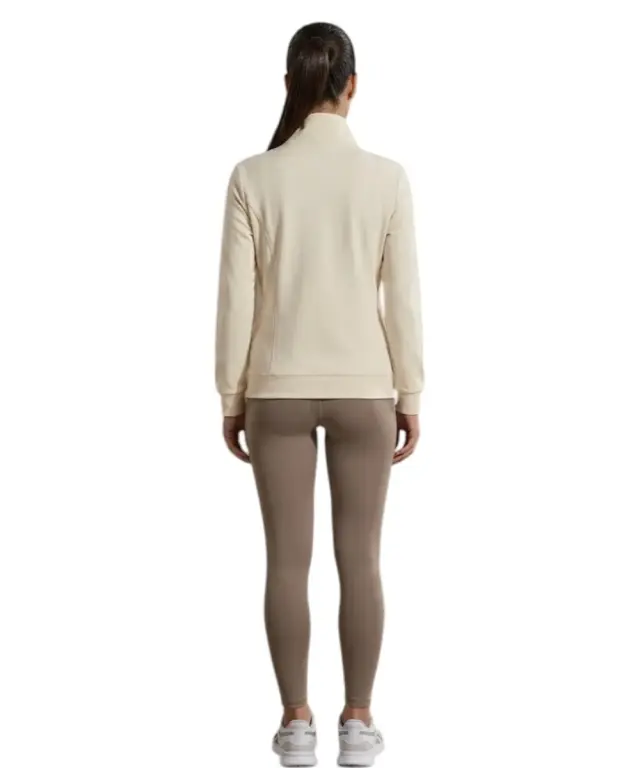 Freddy - Γυναικεία Ζακέτα High-Νecked In Stretch S26WCRS4-W33 Μπεζ 2