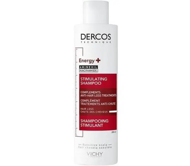 Vichy Dercos Energy+ δυναμωτικό σαμπουάν κατά της τριχόπτωσης, με Aminexil και Νιασιναμίδη 200ml