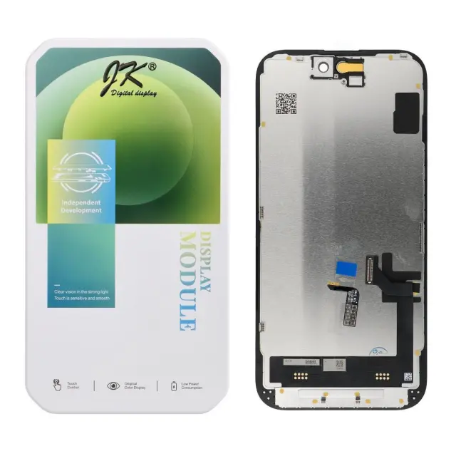 Οθόνη με Μηχανισμό Αφής για iPhone 15 JK(Μαύρο)