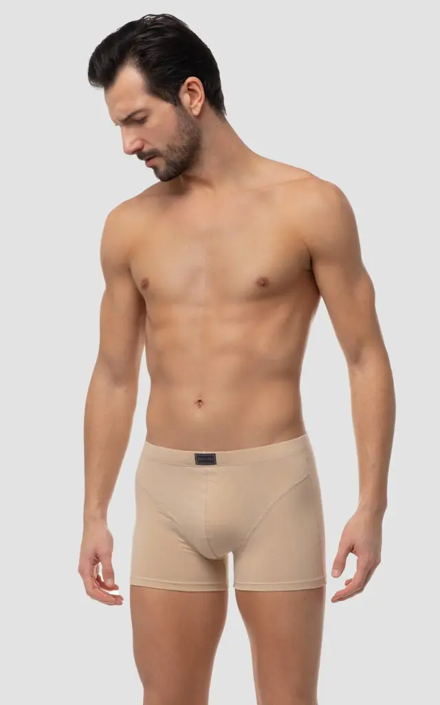 Sporties Βαμβακερό Ανδρικό Boxer με Εσωτερικό Λάστιχο 2 τεμάχια Minerva - Μαρίν