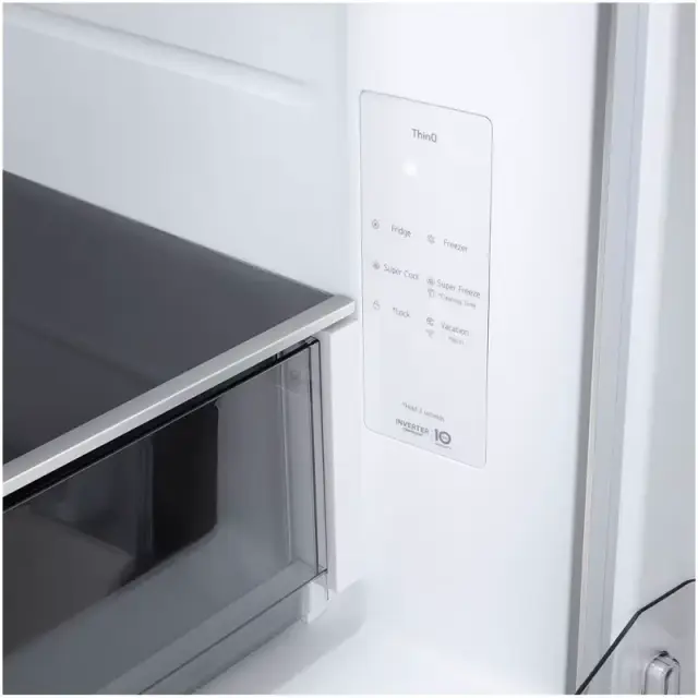 LG GMBS30SDPY Ψυγείο Ντουλάπα Multi Door 580Lt Total No Frost Wi-Fi Prime Silver 3
