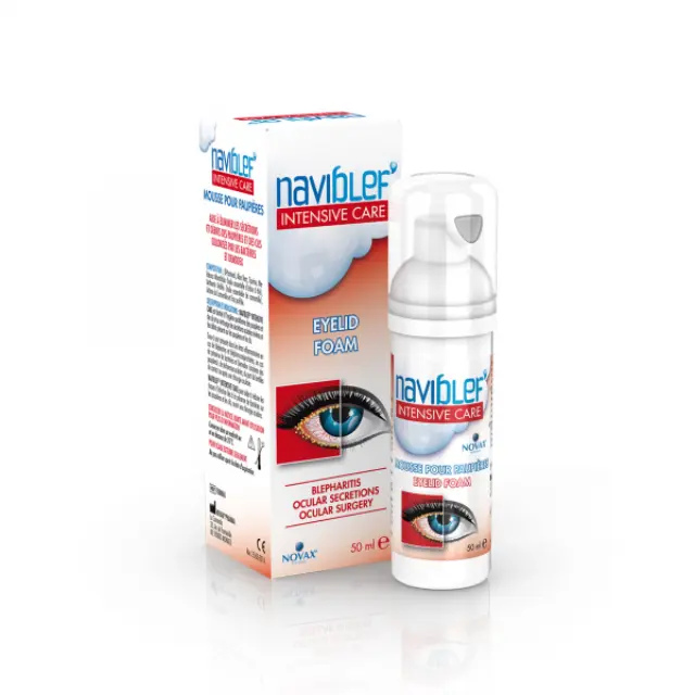 Naviblef Intensive Care Eyelid Foam 50Ml (Αφρός Βλεφάρων Κατάλληλος Για Περιπτώσεις Βλεφαρίτιδας)
