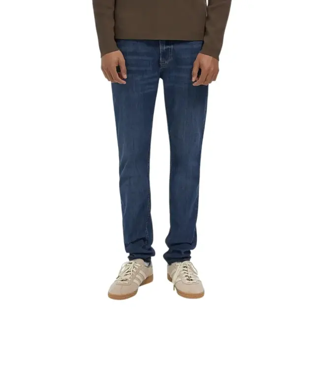 Calvin Klein – Ανδρικό Jean Slim Taper LV04RE779G-Q8D Μπλε 3