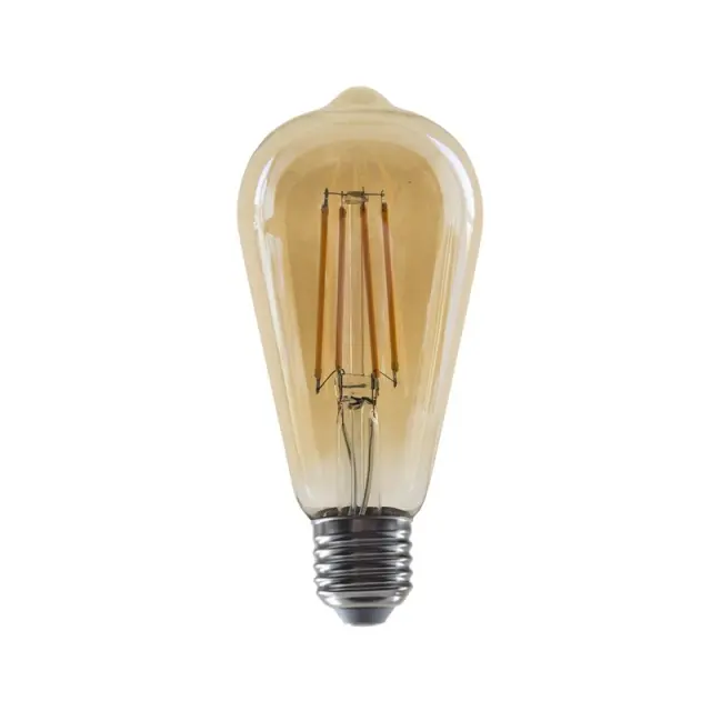 FILAMENT LED ΚΕΧΡΙΜΠΑΡΙ STEP-DIM ST64 8W ΚΕΧΡΙΜΠΑΡΙ 2700K 230V AC 920LM RA80 30000HRS 360° 1xE27 / CONDI8WWAMSD