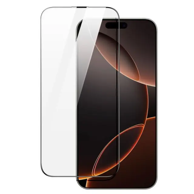 Tempered Glass 2.5D Dux Ducis Apple iPhone 16 Pro Max με Dust-free Auto Alignment Kit Roga Μαύρο (1 τεμ.) N69621
