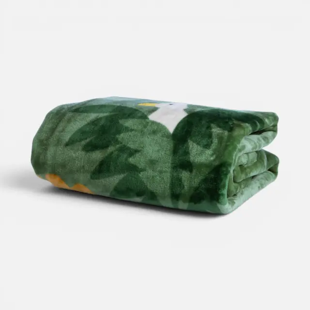 Κουβέρτα Παιδική Jungle Mania 160x220 Nef Nef Homeware, 100% ΠΟΛΥΕΣΤΕΡΑΣ - GREEN (040929)