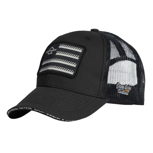 Pentagon Wills Truckers Twill Cap-FG-Καπέλο/Τζόκεϋ - 01-Black-Μαύρο