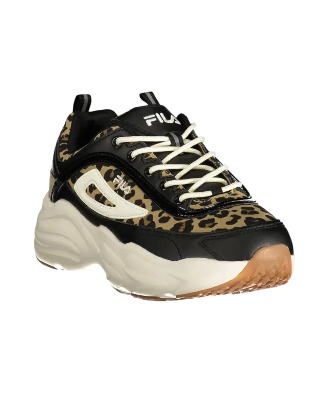 Fila - Γυναικεία Sneakers Skye ZP FFW0585-83152 Μαύρο/Λεοπάρ 2