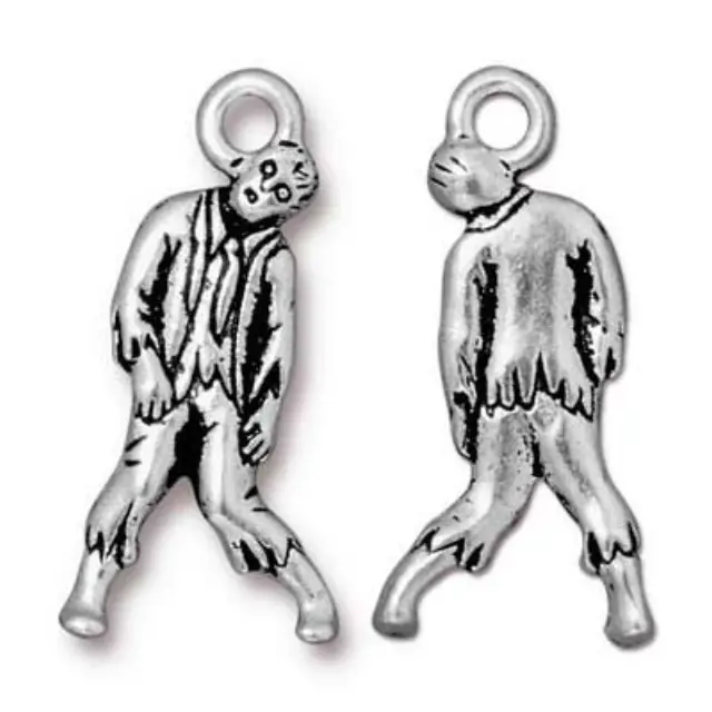 Διακοσμητικό Χυτό Pewter - Zombie - Antique Silver - 1τεμ