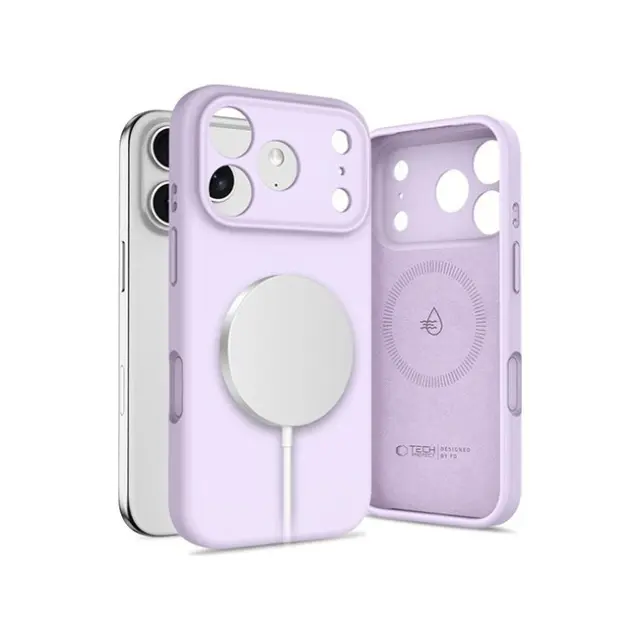 Tech-Protect Θήκη Κινητού iPhone 17 Pro Max Silicone Magsafe Mauve