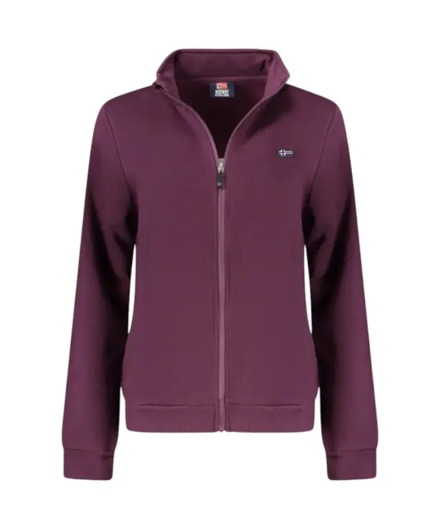 Norway Nautical School - Γυναικεία Ζακέτα Φούτερ 859001-GRAPE Μωβ