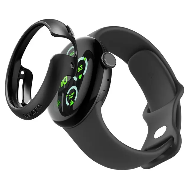 Spigen Thin Fit, black - Google Pixel Watch 3/2/1 (41mm) 3