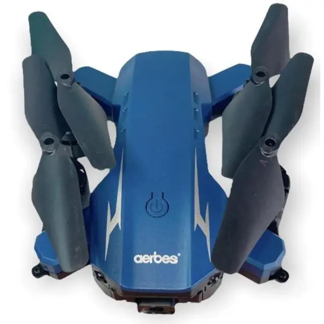 Drone με δομή 4 αξόνων και τηλεχειριστήριο πορτοκαλί AB-F712 AERBES