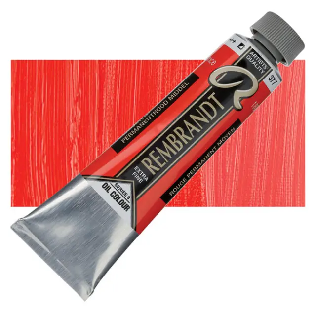 Λάδι Talens Rembrandt - 377 Permanent Red Medium - 40ml