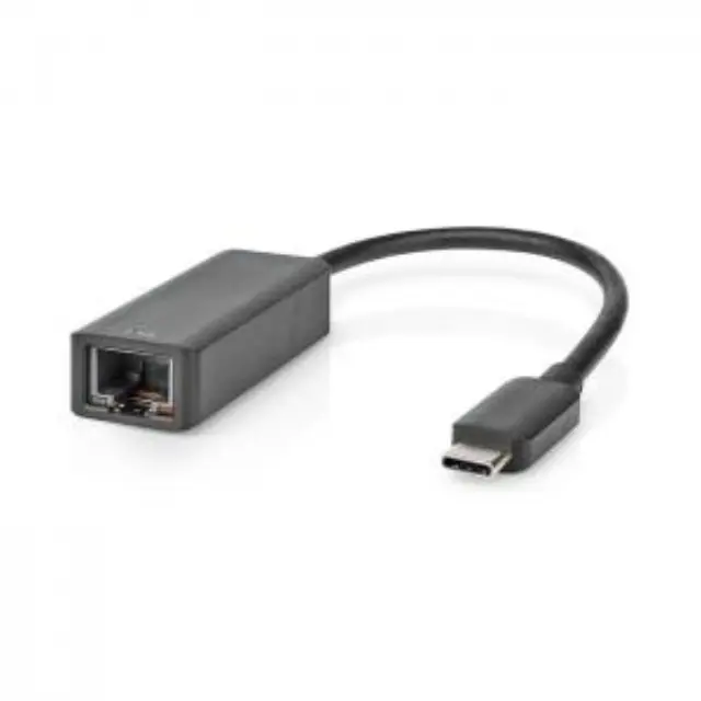 Αντάπτορας δικτύου USB 3.2 Gen 1 type C αρσ. σε RJ45 (8P8C) θηλ., 0.20m σε μαύρο χρώμα. 3