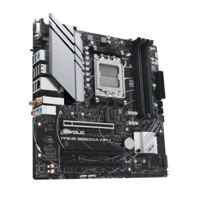 ASUS PRIME B650M-A WIFI II AMD B650 Socket AM5 micro ATX (90MB1EG0-M0EAY0) (ASU90MB1EG0-M0EAY0) 3