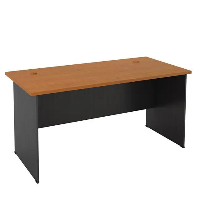 Γραφείο Σκούρο Γκρι/Κερασί Μελαμίνη 150x70x74cm