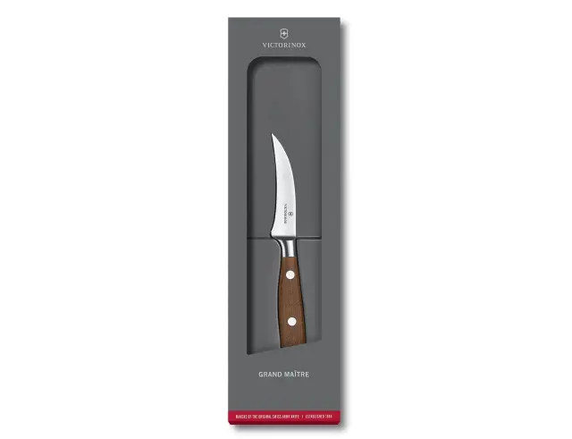 Μαχαίρι Παπαγαλάκι Victorinox Grand Maitre με ξύλινη λαβή και μήκος λεπίδας 8cm - Σε ειδική συσκευασία δώρου7.7300.08G 2