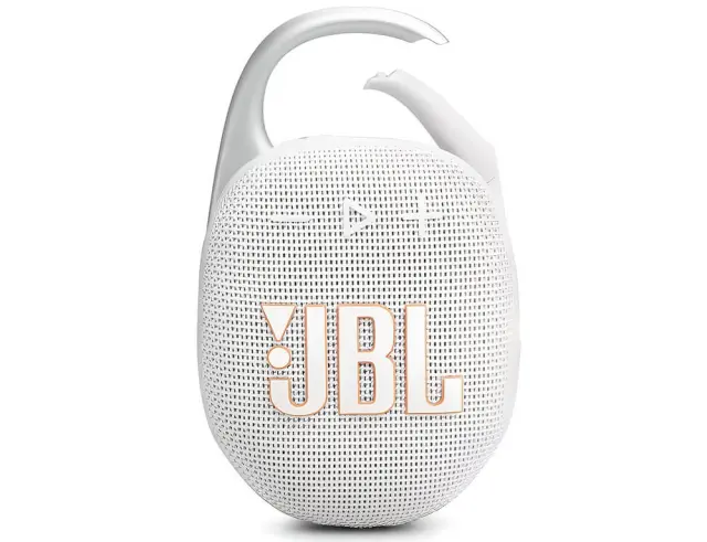 Φορητό Ηχείο JBL Clip 5 (JBLCLIP5WHT) Αδιάβροχο - Ισχύς 7W RMS - Bluetooth - Auracast™ - WhiteJBLCLIP5WHT 2