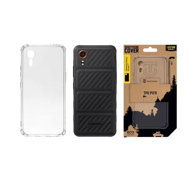 Tactical TPU Plyo Cover for Samsung Galaxy Xcover 7 Transparent 3