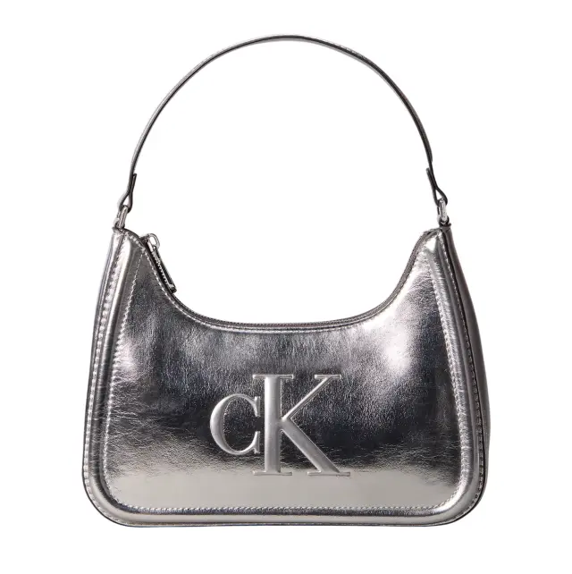 Γυναικεία Τσάντα Ώμου Calvin Klein LV04F3332G-3JH Ασημί Ασημί - One Size